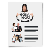 Easy Read information leaflet.