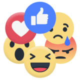 Emojis showing different emotions and reactions.