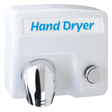 Photo of a hand dryer.