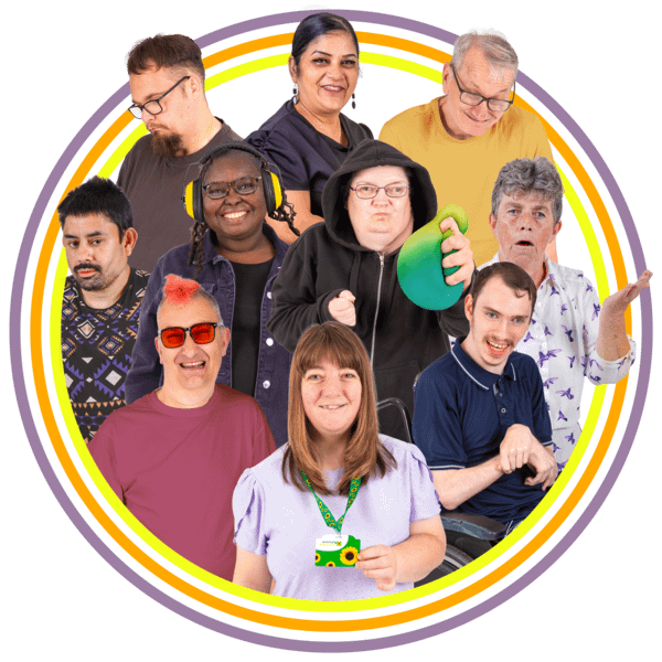 A group of people who are neurodiverse