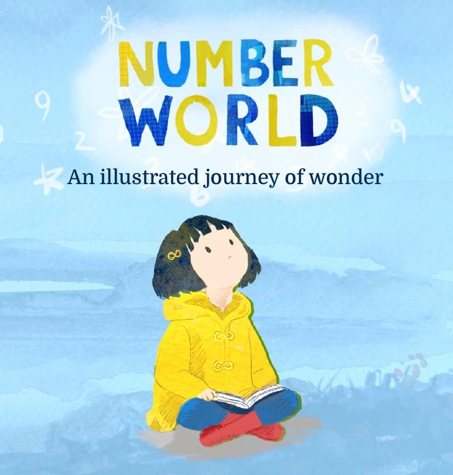 Number World book title page.